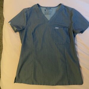 Figs women's Graphite Slim Catarina™ - One-Pocket Scrub Top - S / Graphite